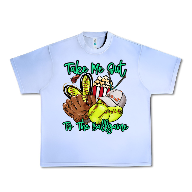 Take Me Out To The Ballgame Urban Heavy Tee by HowdyJamesFarm | Teevron