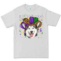 Dove Grey mardi gras hat husky Premium Tee - RanaPortraitStore