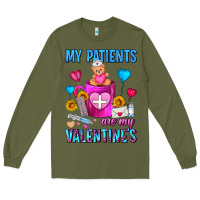 Army Green My Patients Are My Valentine Coffee Mug Long Sleeve Tee - FaDigitalArtStudio