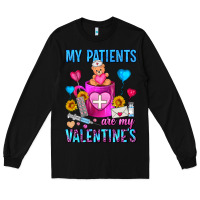 Black My Patients Are My Valentine Coffee Mug Long Sleeve Tee - FaDigitalArtStudio