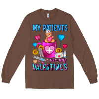 Chestnut My Patients Are My Valentine Coffee Mug Long Sleeve Tee - FaDigitalArtStudio