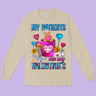 My Patients Are My Valentine Coffee Mug Long Sleeve Tee Designed By Fadigitalartstudio