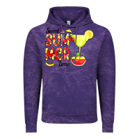 Cloud Purple sweet summer time fruits Vintage Hoodie - CowCowDesign