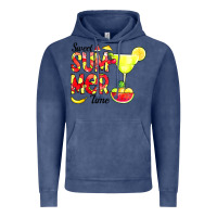 Vintage Denim sweet summer time fruits Vintage Hoodie - CowCowDesign