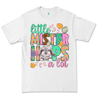 White little mister hops a lot Premium Tee - NancyCooperArtShop