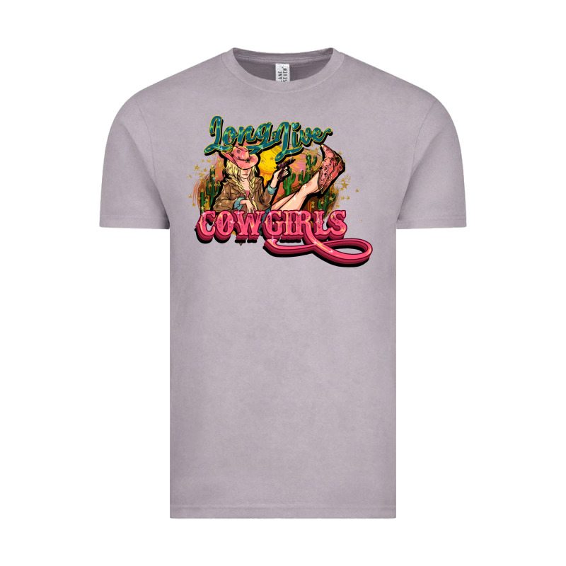 Long Life Cowgirls Vintage Tee by HowdyJamesFarm | Teevron