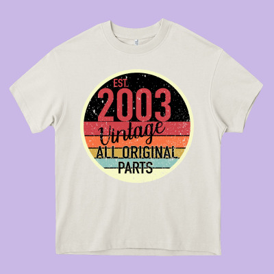 16th Birthday Gift Vintage 2003 Heavy Core Tee Designed By Bettercallsaul