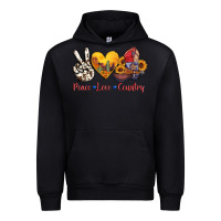 Black peace love country american texas flag boots Urban Hoodie - AdoDesignShop