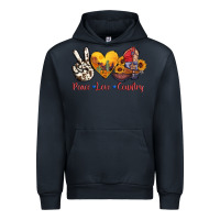 Navy peace love country american texas flag boots Urban Hoodie - AdoDesignShop