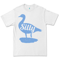 White Silly Goose Funny Silly Goose Premium Tee - longCreatives