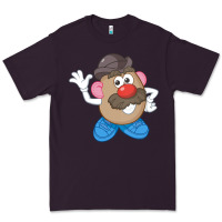 Plum Womens Mr. Potato Head Simple Portrait Premium Tee - longCreatives