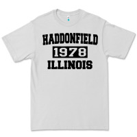 Dove Grey Haddonfield Illinois Halloween 1978 Halloween Spooky Scary Gift Premium Tee - longCreatives