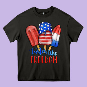 Tastes Like Freedom Heavy Core Tee Designed By Jahusdesignshop