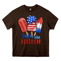 Chocolate Brown tastes like freedom Heavy Core Tee - JahusDesignShop