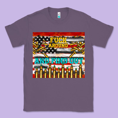 Fuck Around And Find Out Classic Tee Designed By Tumblerdesignbyshophia