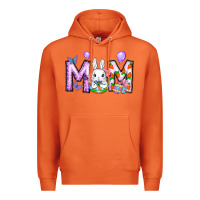 Carrot easter day mom Premium Hoodie - CowhideDigitalArt