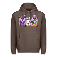 Coffee easter day mom Premium Hoodie - CowhideDigitalArt