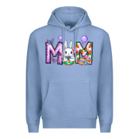 Colony Blue easter day mom Premium Hoodie - CowhideDigitalArt