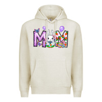 Oatmeal Heather easter day mom Premium Hoodie - CowhideDigitalArt