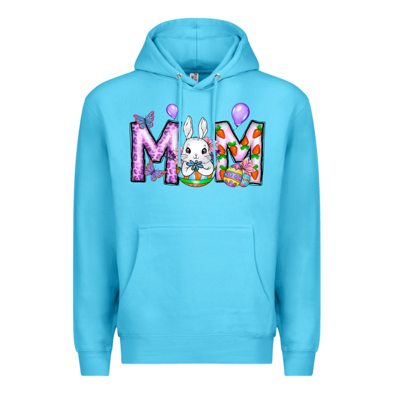 Easter Day Mom Premium Hoodie by CowhideDigitalArt | Teevron