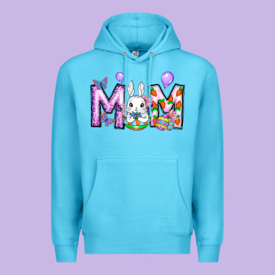 Easter Day Mom Premium Hoodie Designed By Cowhidedigitalart