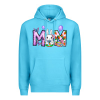 Ocean Blue easter day mom Premium Hoodie - CowhideDigitalArt