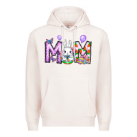 Pale Pink easter day mom Premium Hoodie - CowhideDigitalArt