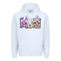 White easter day mom Premium Hoodie - CowhideDigitalArt