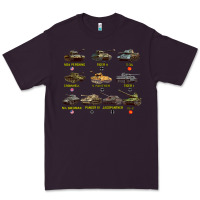 Plum Top Ten Best WW2 Tanks M4 Sherman Panzer IV Tiger II T34 Premium Tee - longCreatives