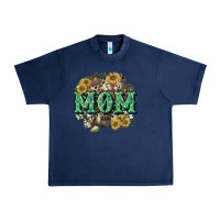 Navy Aztec Mom Mother's Day Urban Heavy Tee - CowGirlArtShop