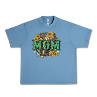 Pebble Blue Aztec Mom Mother's Day Urban Heavy Tee - CowGirlArtShop
