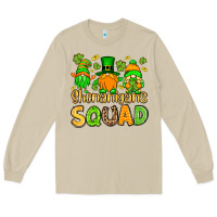 Mushroom St. Patrick's Shenanigans squad gnomies Long Sleeve Tee - OliviaCreatesArt