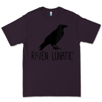 Plum Womens Raven Lunatic, Funny Bird Lover Gift Men Women Kids Premium Tee - longCreatives