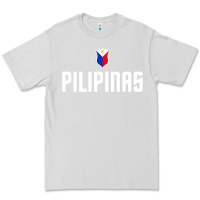 Dove Grey Pilipinas Basketball Wear, Gilas Philippines Casual Wear Premium Tee - longCreatives