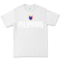 White Pilipinas Basketball Wear, Gilas Philippines Casual Wear Premium Tee - longCreatives