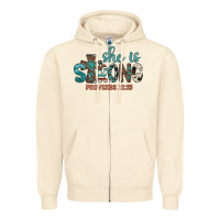 Sandshell she is strong Zipper Hoodie - Artiststas