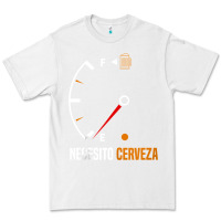 White Mexican beer necesito cerveza cool & funny sayings Premium Tee - longCreatives