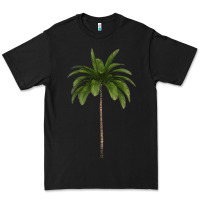 Black Tropical Palm Tree Premium Tee - longCreatives