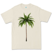Bone Tropical Palm Tree Premium Tee - longCreatives