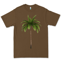 Cacao Tropical Palm Tree Premium Tee - longCreatives
