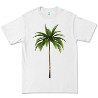 White Tropical Palm Tree Premium Tee - longCreatives
