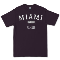 Plum Miami Ohio OH Vintage Premium Tee - longCreatives