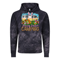 Cloud Black Happy Easter camping Vintage Hoodie - OliviaCreatesArt