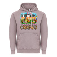 Vintage Zinc Happy Easter camping Vintage Hoodie - OliviaCreatesArt