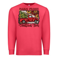 Cardinal farm fresh christmas trees Premium Sweatshirt - BarkalooDesign