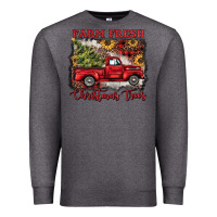 Charcoal Heather farm fresh christmas trees Premium Sweatshirt - BarkalooDesign