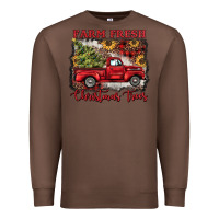 Chestnut farm fresh christmas trees Premium Sweatshirt - BarkalooDesign