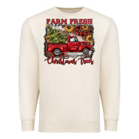Sandshell farm fresh christmas trees Premium Sweatshirt - BarkalooDesign