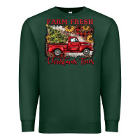 Sports Green farm fresh christmas trees Premium Sweatshirt - BarkalooDesign