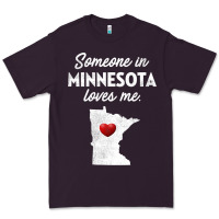 Someone In Minnesota Loves Me  Minnesota  Mn Premium Tee | Teevron